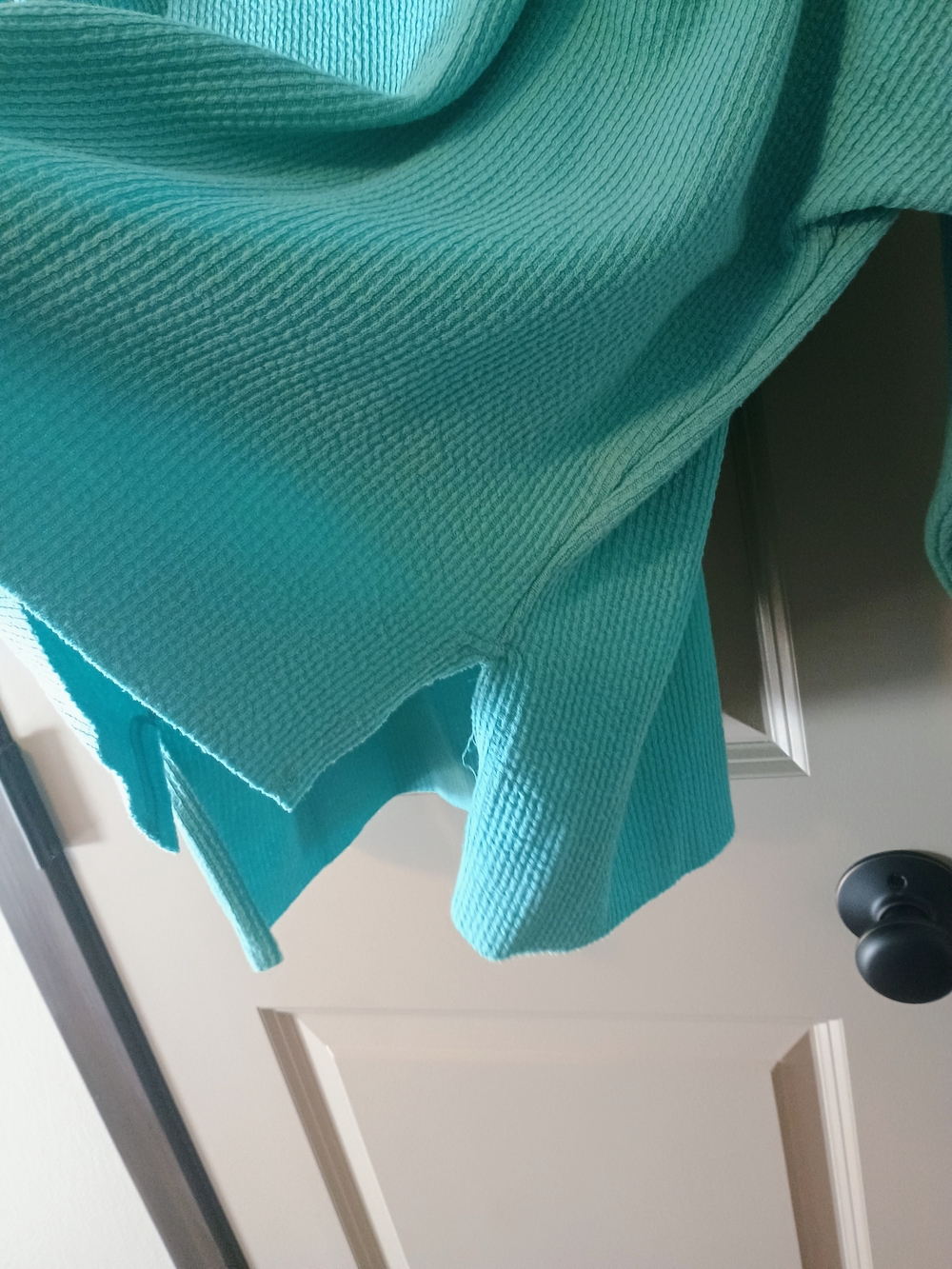 Maurices Aqua Textured Long Sleeve Pullover - Picture 4 of 4